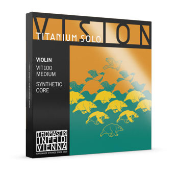 Imagen de Thomastik  Violin Vision Titanium Solo 4/4 medium String Set