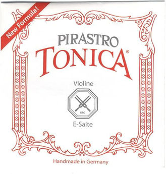 Imagen de Pirastro Tonica Violin E-Mi    BALL SILVERY STEEL MITTEL ENVELOPE