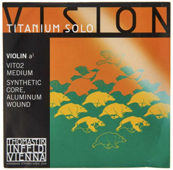 Imagen de Thomastik  Violin Vision Titanium Solo A - La  String 4/4 medium