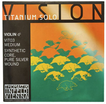 Imagen de Thomastik  Violin Vision Titanium Solo D - Re  String 4/4 medium