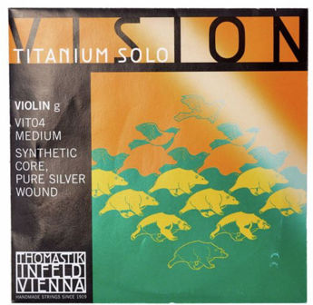 Imagen de Thomastik Violin Vision Titanium Solo G - Sol String 4/4 medium