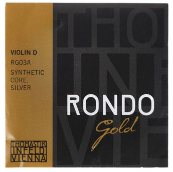 Imagen de Thomastik Violin Rondo Gold D -Re  String 4/4 medium