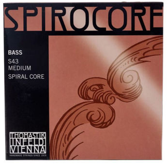 Imagen de Thomastik  Spirocore Double Bass 4/4 medium SOLO tuning String Set S43
